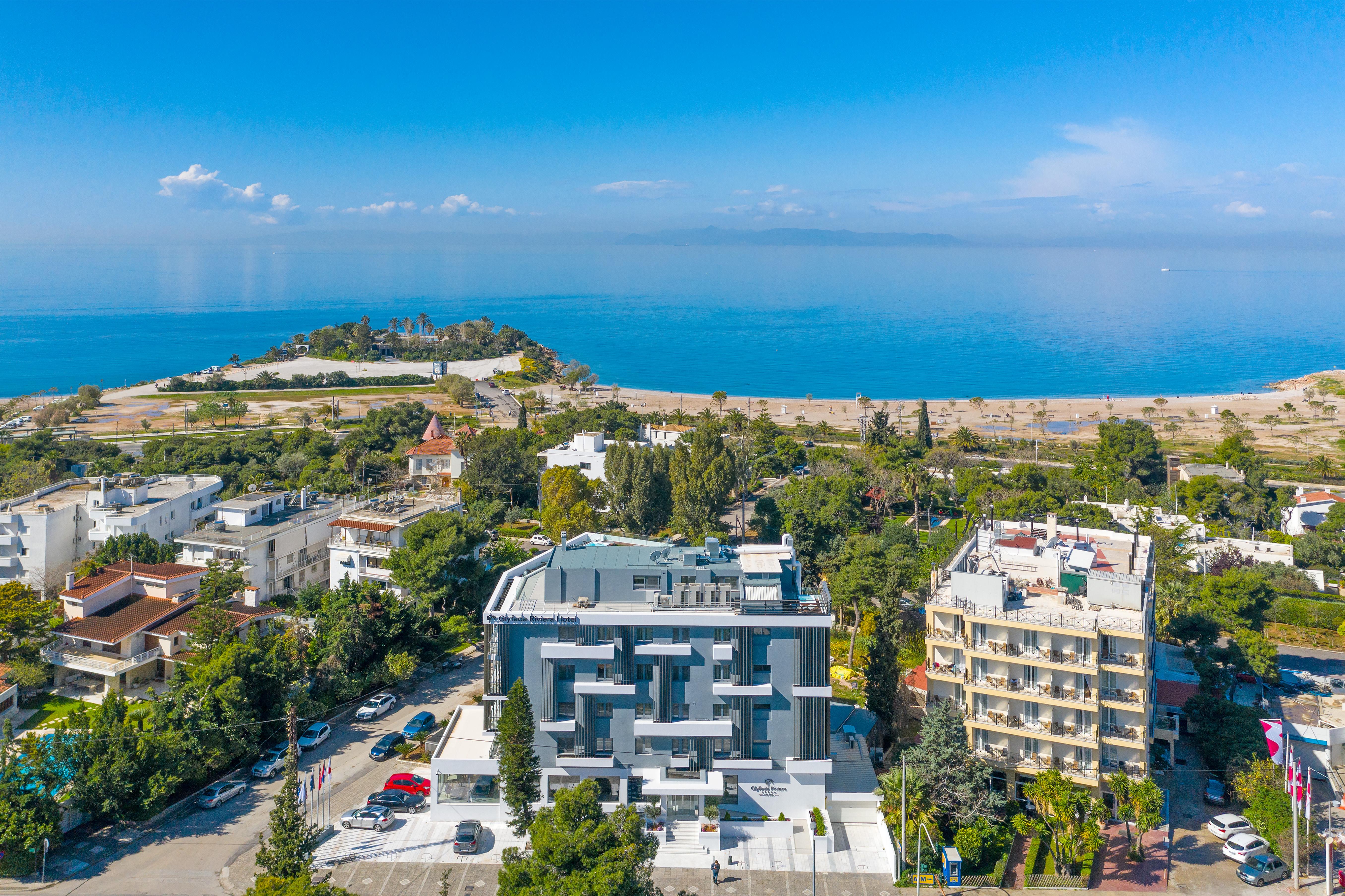 Glyfada Riviera Hotel Афины Экстерьер фото