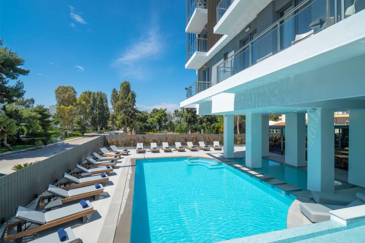 Glyfada Riviera Hotel Афины Экстерьер фото